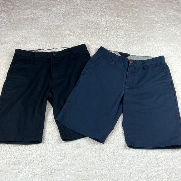 Volcom boys short bundle - Lot of 2 black and blue size 28 or 16 - Picture 1 of 14